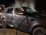 Auto verloren geraakt door brand in Helmond