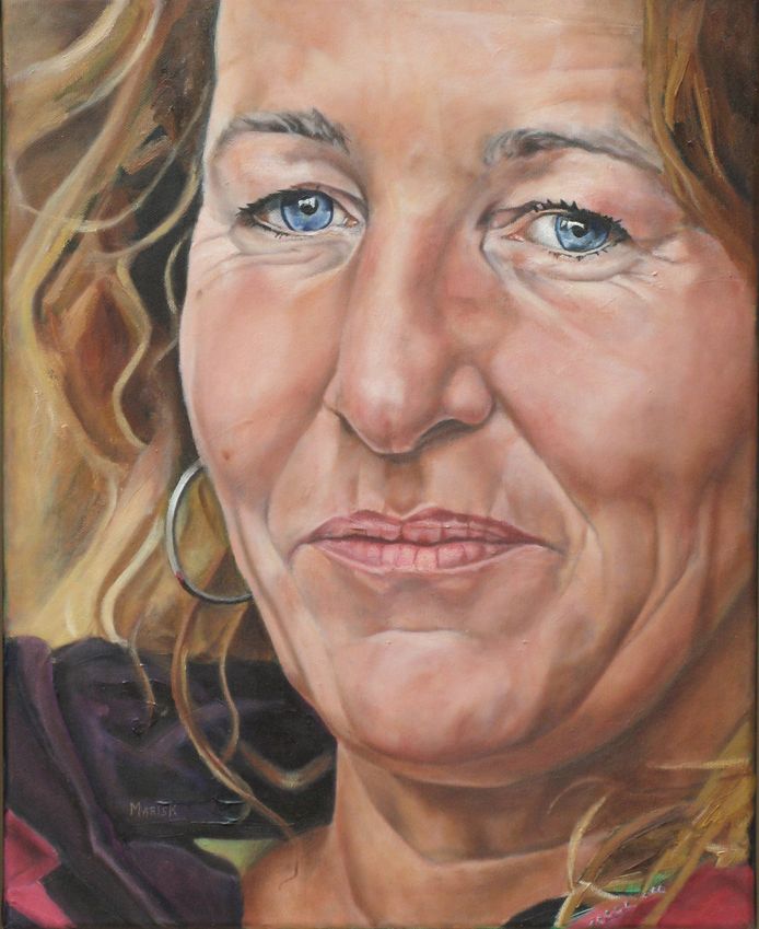 Mariska de Kok, zelfportret.