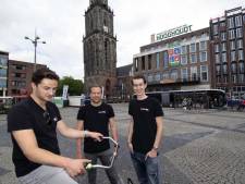 Altijd je Swapfiets kwijt? Deze studenten van de Hanzehogeschool Groningen komen met flitsbel als oplossing