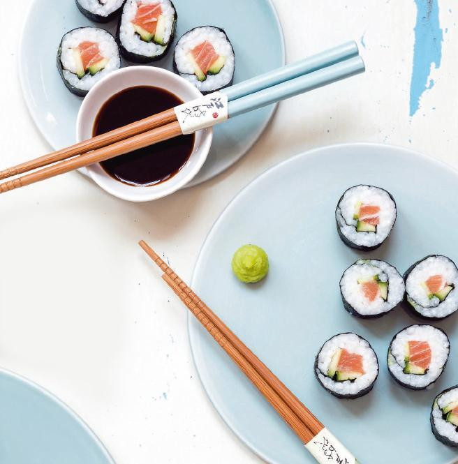 Simpele sushi van Jeroen Meus Foto hln.be