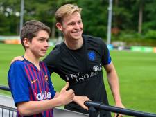 Frenkie de Jong over interesse Manchester United: ‘Contact met Erik ten Hag? Daar kan ik niks over zeggen’