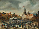 Anoniem Noord-Nederland. Eedsaflegging op het regeringsreglement op de Neude te Utrecht op 12 oktober 1786, 1786-1800