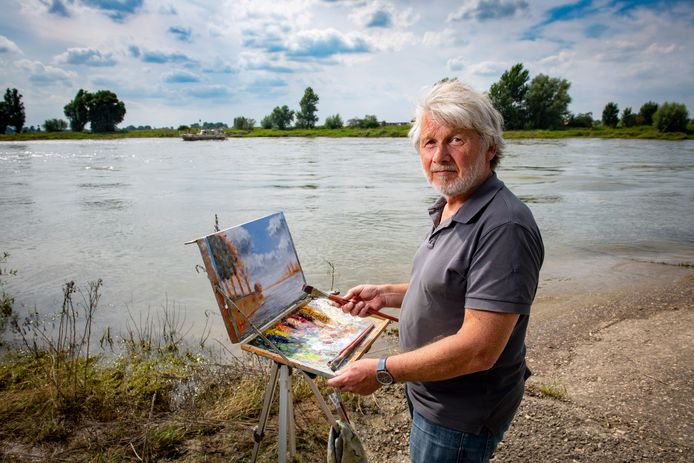 Buitenschilder Jan Baggen.