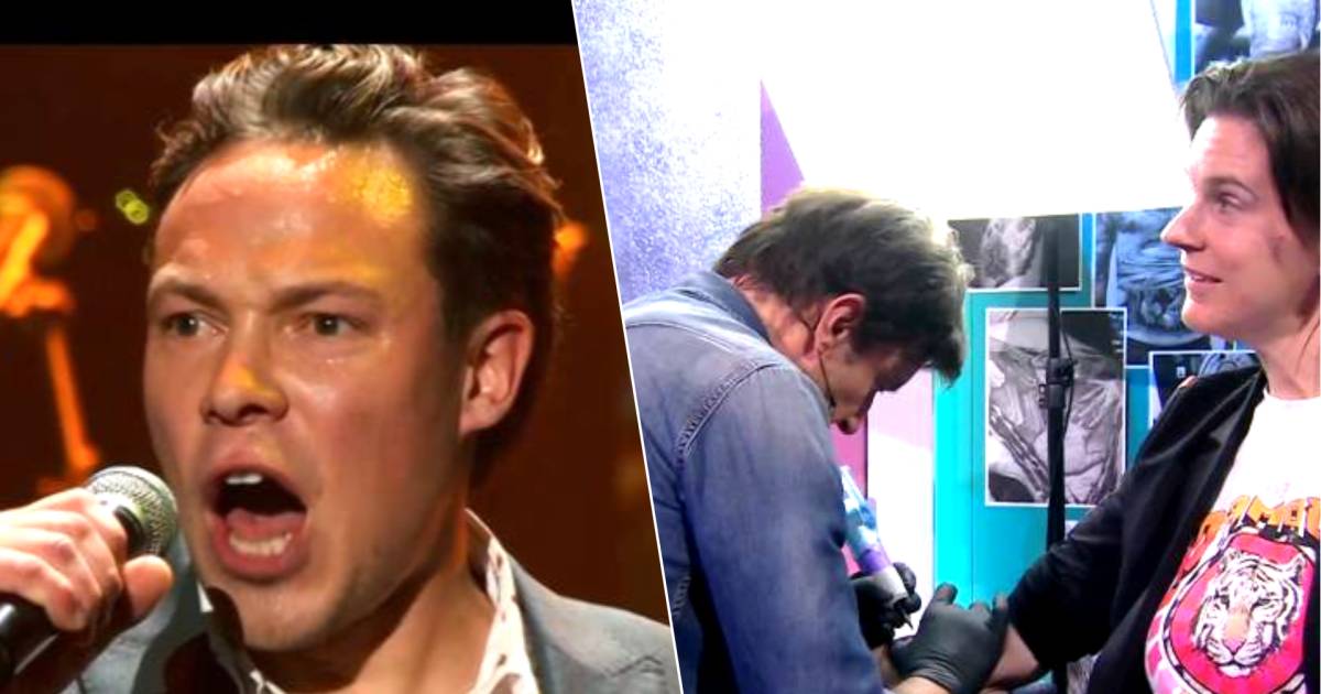 A wish comes true for the amazing tattoos of Sportpaleis and Koen Wauters: this was a 'dream factory' |  television