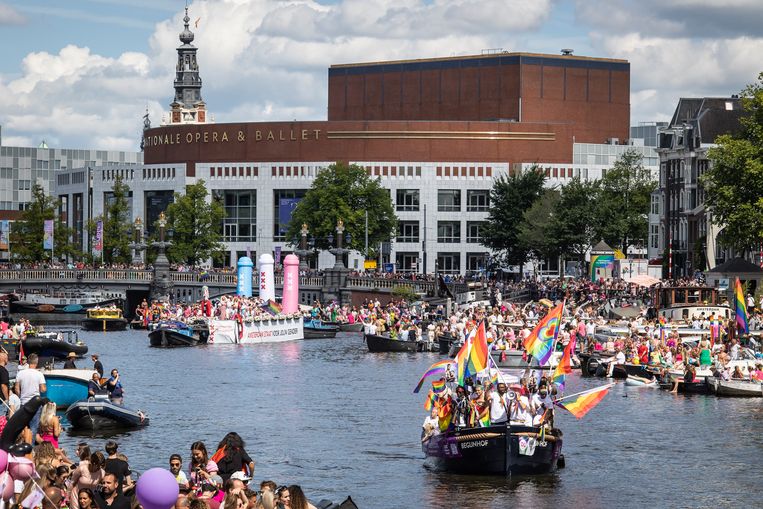 Live | Eerste Pride na corona volgens organisatie ‘een volgens het boekje’