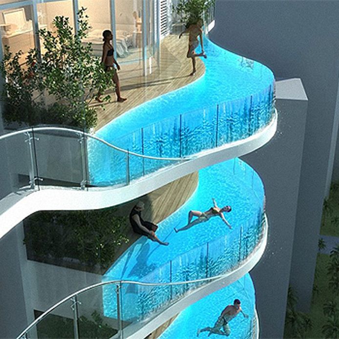 zwemmen op het balkon van je hotelkamer wonen ad nl