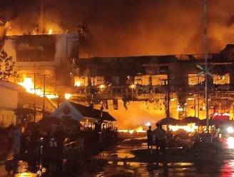 Vlammenzee verwoest hotel in Cambodja: dodentol gestegen tot 27