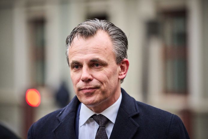 Mark Harbers, minister van Infrastructuur en Waterstaat.