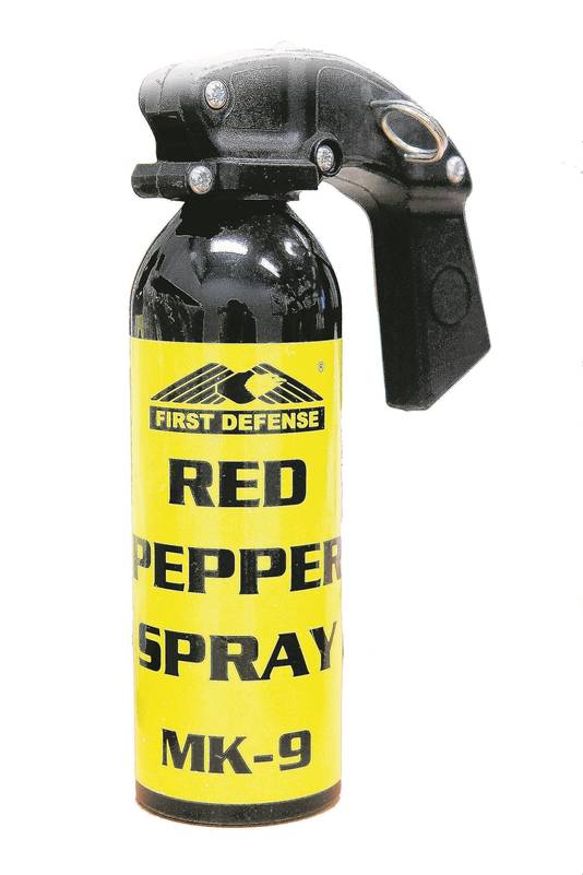 Pepperspray. (Archieffoto).