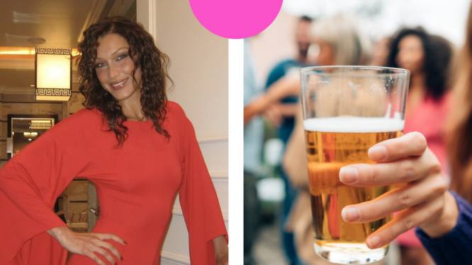 Ook Bella Hadid stopt met drinken. Dit zijn de gevolgen van alcohol op elk lichaamsdeel: “Het bevat véél calorieën”