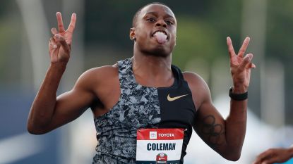 Sprinter Christian Coleman kan dan toch naar het WK atletiek, dopingzaak ingetrokken