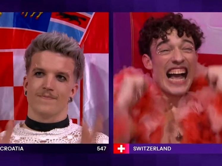 Dit is het moment dat Zwitserland het Songfestival wint