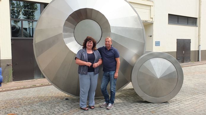 Jeanne van Beers en Peter Fluiter van Pandor.
