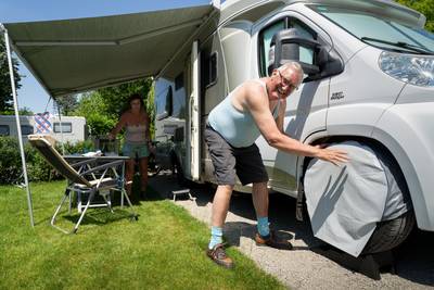 Deze camperplaats in Boxtel is de beste van heel Nederland: ‘Wat wil een mens nog meer?’