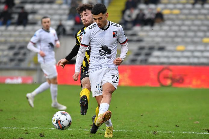 Zakaria El Ouahdi zette een knappe prestatie neer tegen Lierse.