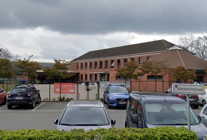 Dit keer kreeg basisschool De Hoge Geest ongewenst bezoek.