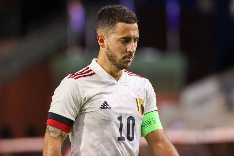 Eden Hazard toonde weinig in zijn invalbeurt. Beeld BELGA