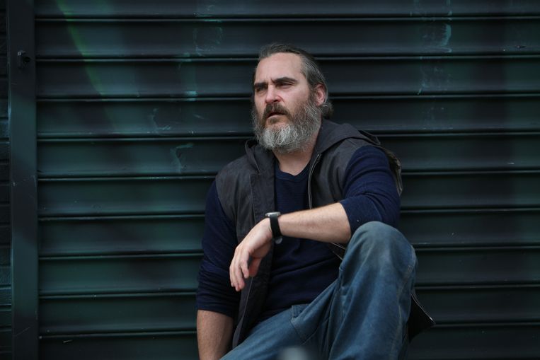 Joaquin Phoenix in 'You Were Never Really here'. Beeld Humo