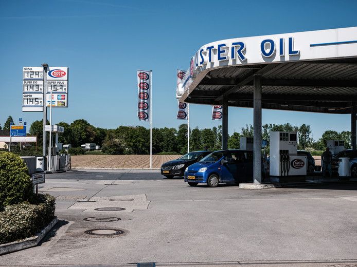 Een tankstation van Kuster Oil in Emmerik.