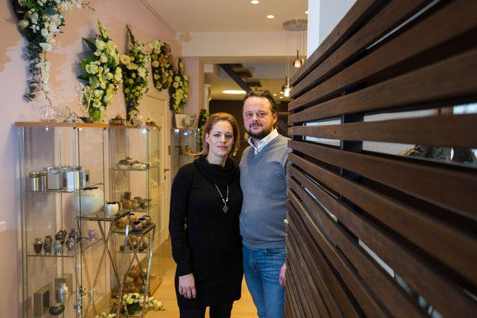 Anke Welkenhuysen en Johan Matheï in hun huidige zaak.