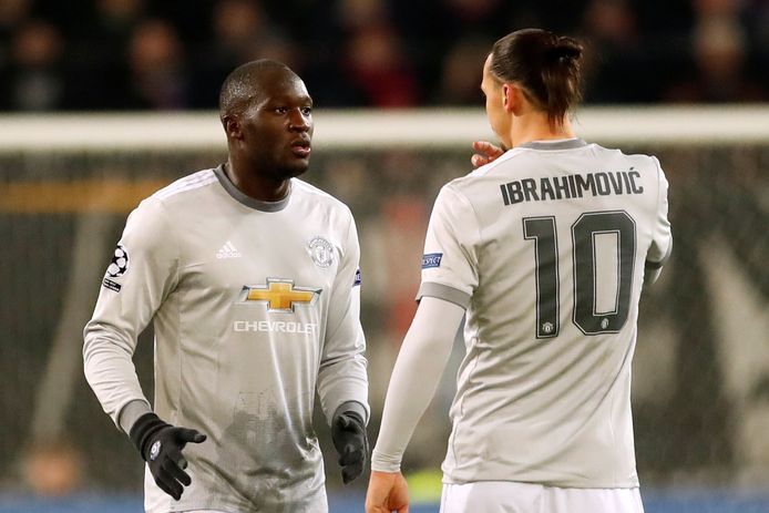 Lukaku en Ibrahimovic deelden nog acht maanden de kleedkamer bij Man. United.