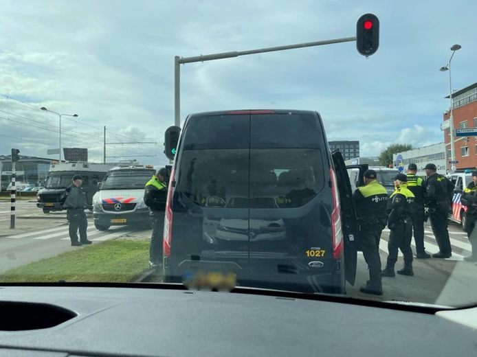 Activisten van de weg geplukt voordat ze bij Den Haag aankwamen.