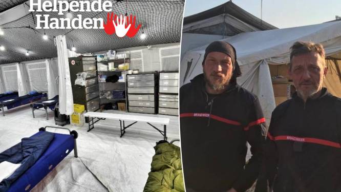 “Zelfs wij werden stil van zoveel leed en verwoesting”: beroepsbrandweermannen Martin en Frederik waren als B-FAST-vrijwilligers in Turkije