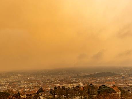 Un épisode “exceptionnel” de poussières du Sahara dégrade la qualité de l’air en Europe