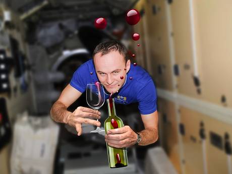 Waarom astronauten wijn meenemen als ze de ruimte ingaan