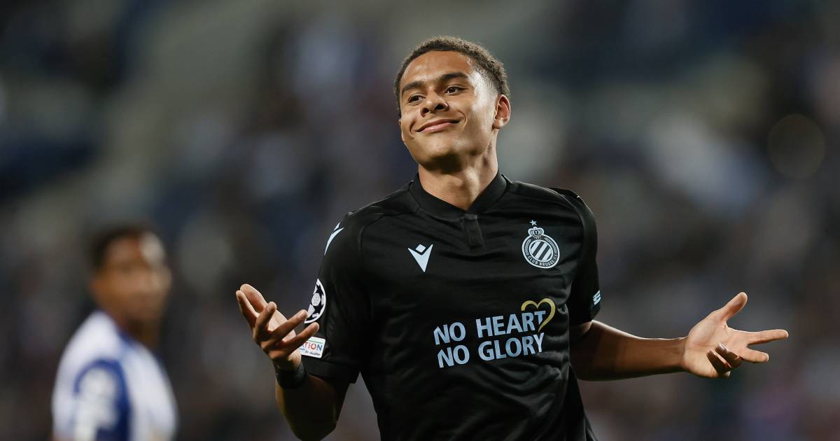 Club Brugge legt Noors goudhaantje langer vast Antonio Nusa (17