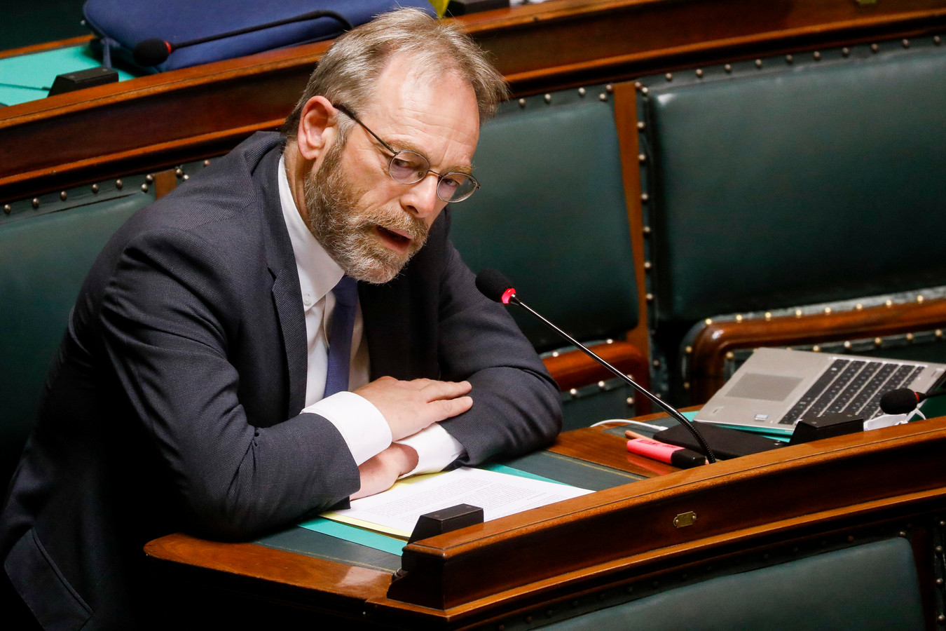 Peter De Roover, chef de groupe N-VA à la Chambre.