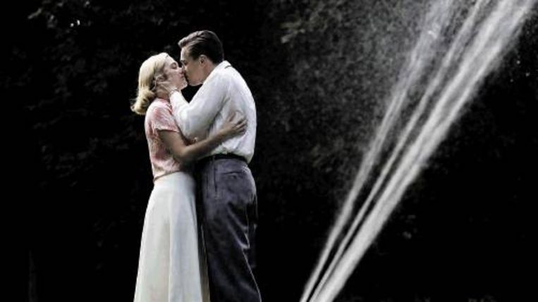 Kate Winslet en Leonardo DiCaprio in Â¿Revolutionary RoadÂ¿, naar het gelijknamige boek van Richard Yates. (Trouw) Beeld 