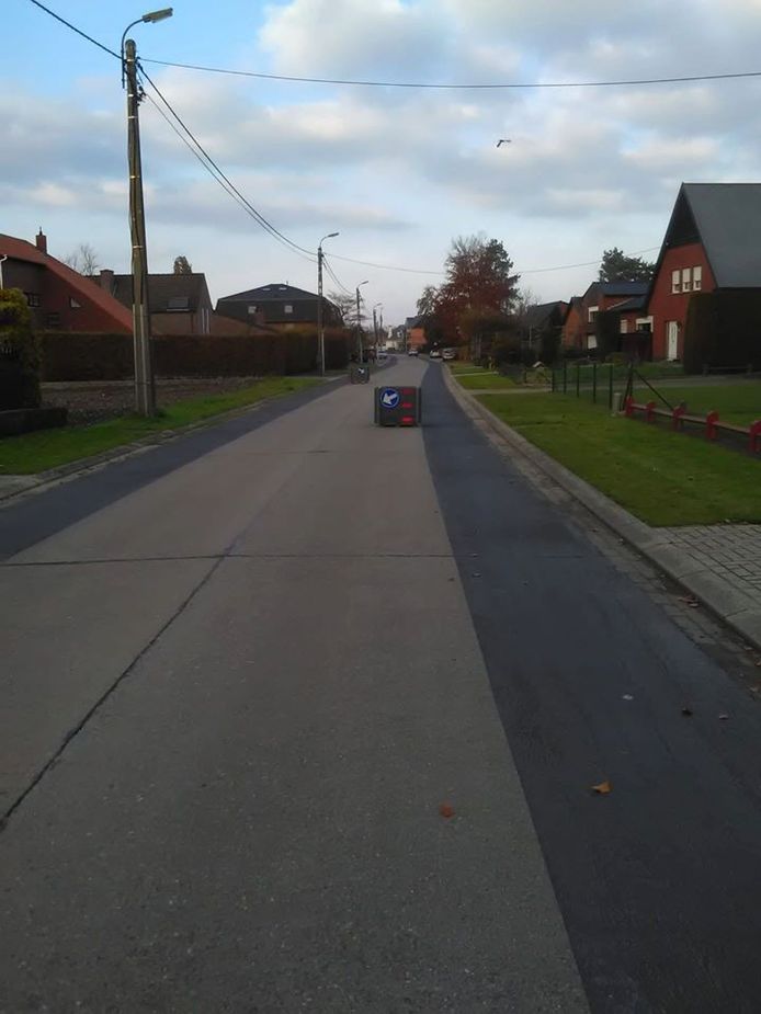 De bloembakken moeten de snelheid in de Elzenstraat doen dalen.