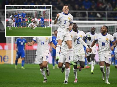 Frankrijk wint dankzij Digne en Rabiot van Italië en is mogelijke tegenstander van Oranje