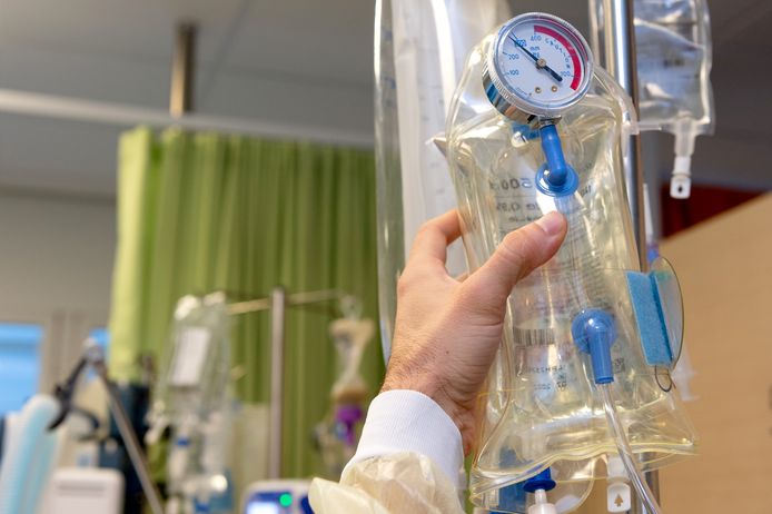 Infuus op de IC van het ETZ