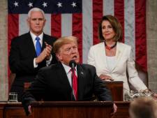 Au discours de Trump, les femmes vêtues de blanc en hommage aux suffragettes