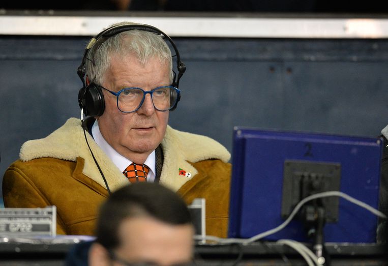 John Motson. Beeld AFP
