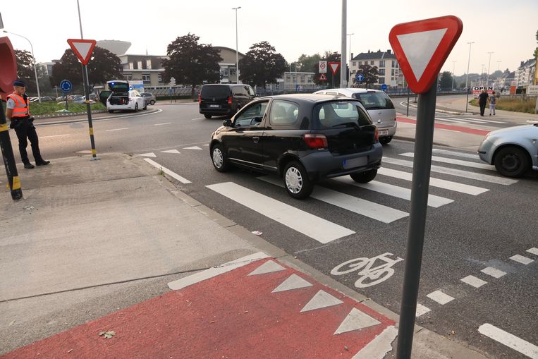 Ongeval fietser sintniklaas