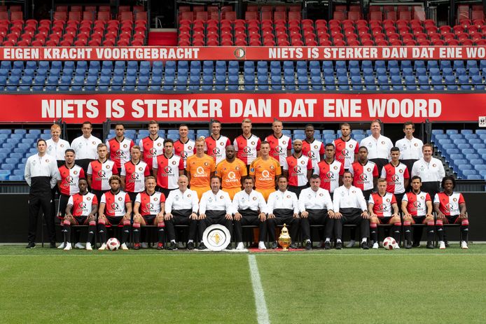 De selectie van Feyenoord.