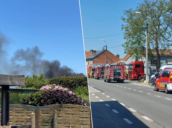 Hevige brand tuinhok legt ook caravan buren in de as en zorgt even voor asbest-alarm