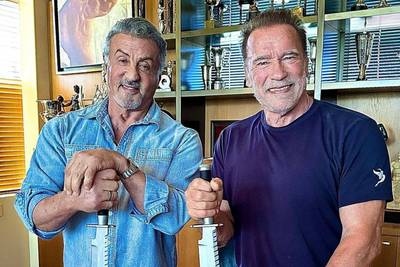 “Vroeger waren wij grote rivalen”: Schwarzenegger en Stallone over hun vete