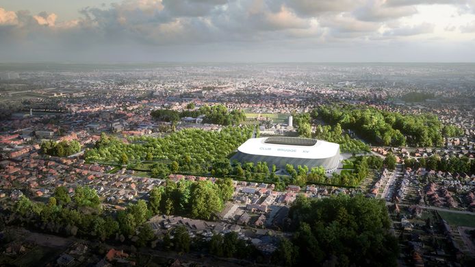 Nieuw stadion Club Brugge