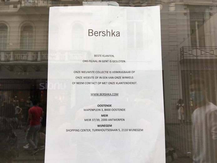 knuffel lied Onderhandelen Bershka Gent plots gesloten en al helemaal ontruimd | Gent | pzc.nl