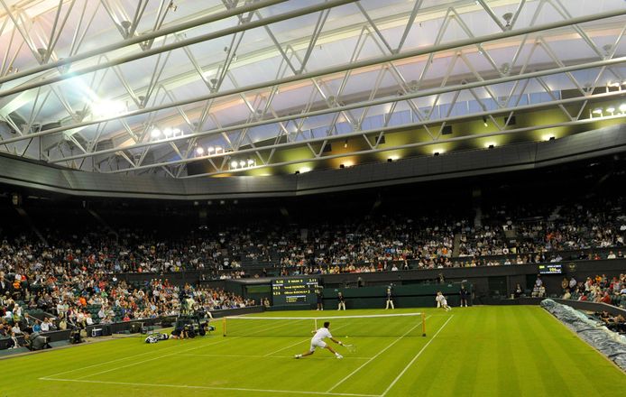 Wimbledon: Centre Court (2009). Kostprijs: 118 miljoen euro.