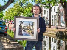 Kunstschilder Titus (44) legt Schoonhoven op zijn mooist vast: ‘Een prachtige plek, een bruisend stadje’