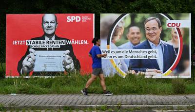 Duitse sociaaldemocraten steken CDU/CSU voorbij in peiling