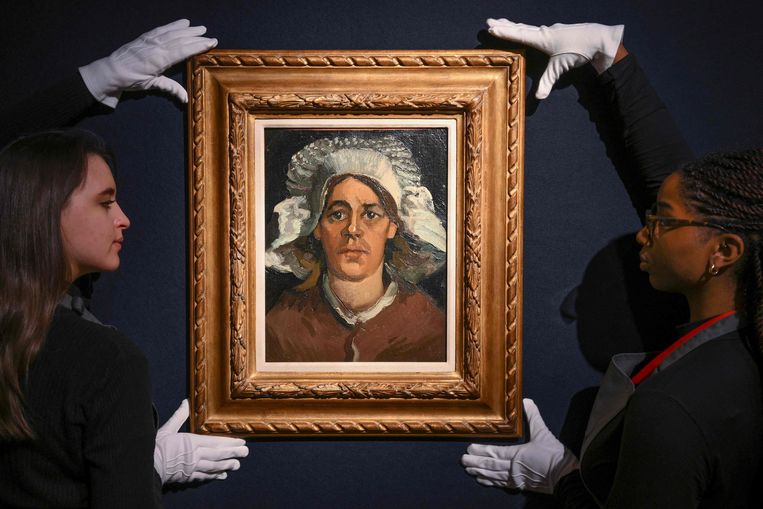 'De Aardappeleetster' van Vincent van Gogh Beeld AFP