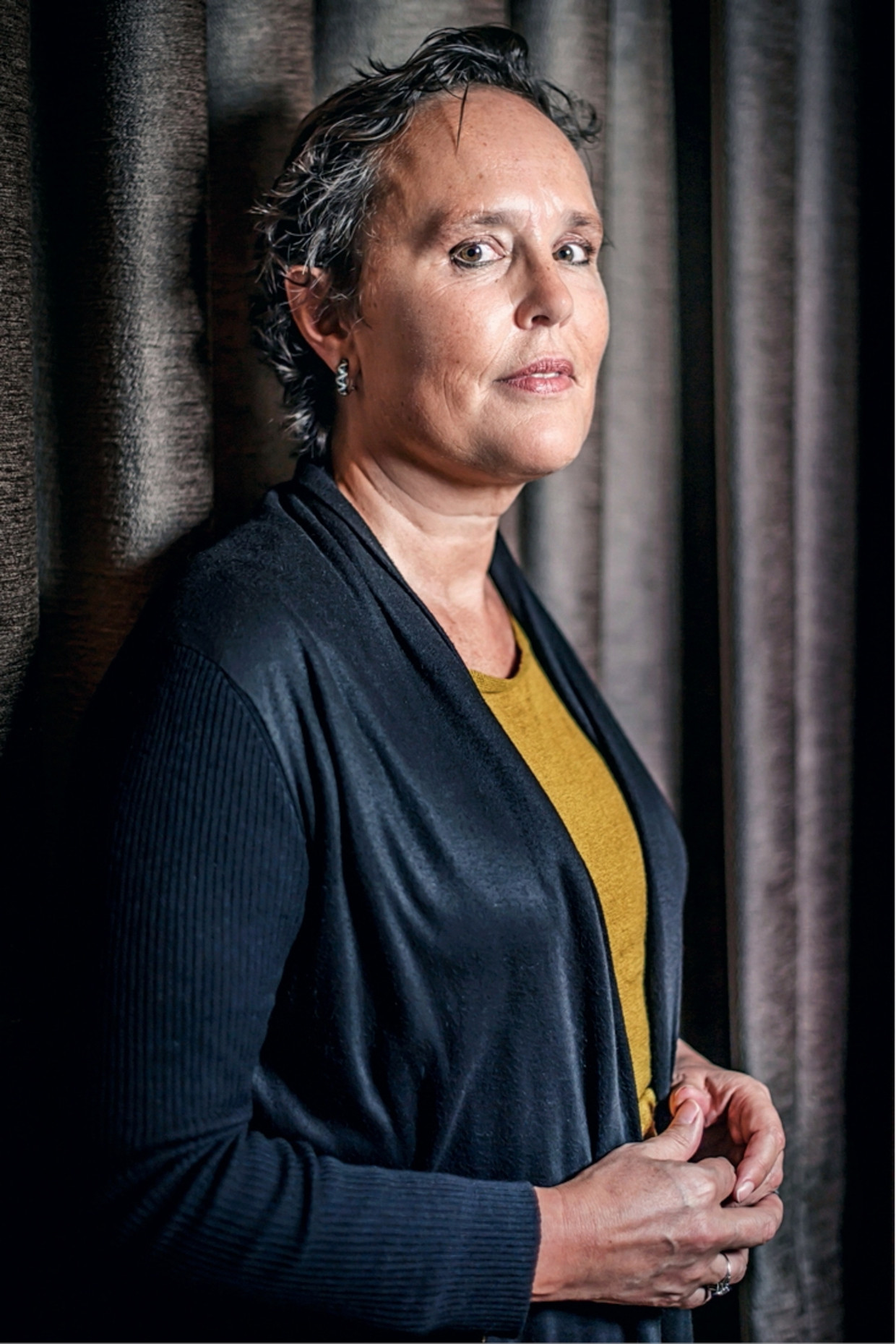 Danielle ­Pinedo: 'Mijn lichaam voelt als een huis waarop een overval is gepleegd. Dat moet allemaal herstellen, nog steeds.' Beeld Geert Van De Velde