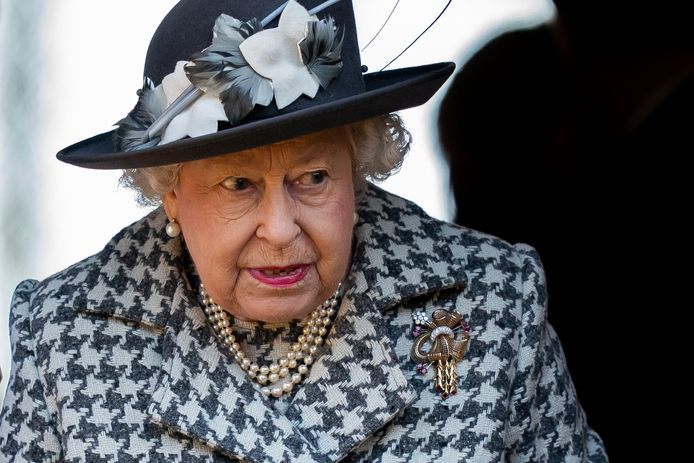 Koningin Elizabeth verblijft in Sandringham.