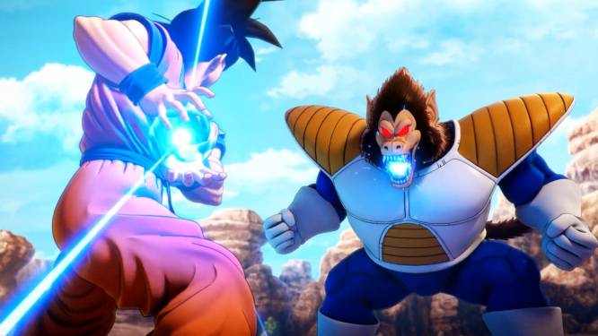 KIJK. Gigantische aap Vegeta is nieuwe tegenstander in 'Dragon Ball: The Breakers'